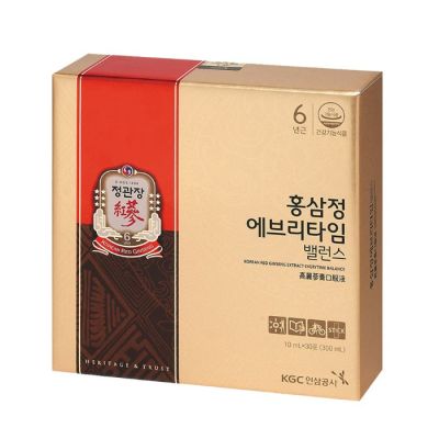 Nước hồng sâm 10ml*30 gói Everytime Balance KGC