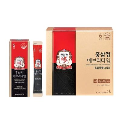 Nước hồng sâm 10ml*30 gói Everytime Origin KGC