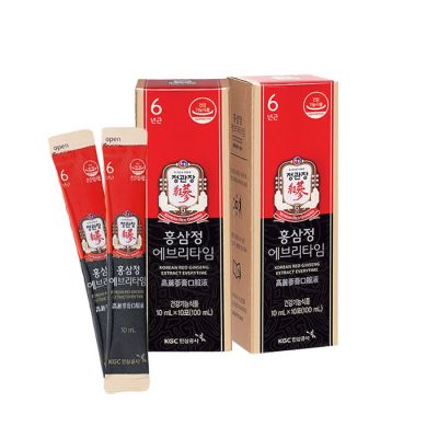 Nước hồng sâm 10ml*30 gói Everytime Origin KGC