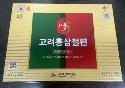 Sâm Lát Tẩm Mật Ong Daesan (20gr x 10 gói)