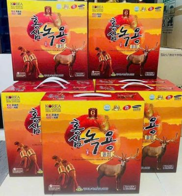 Nước Hồng Sâm Nhung Hươu 70ml x 30 gói